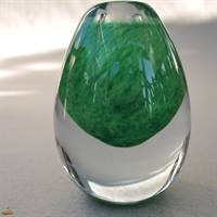 grøn dråbe vase